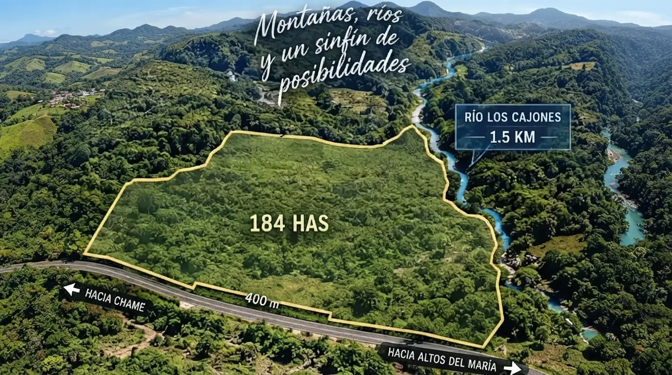 184 ha Finca Altos de María — Chame, Panamá Oeste