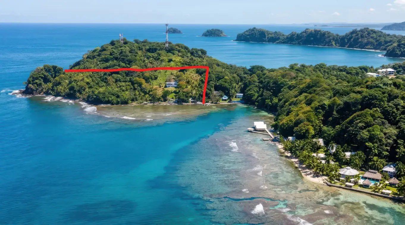 Vista adicional de la finca — Isla Grande, Colón