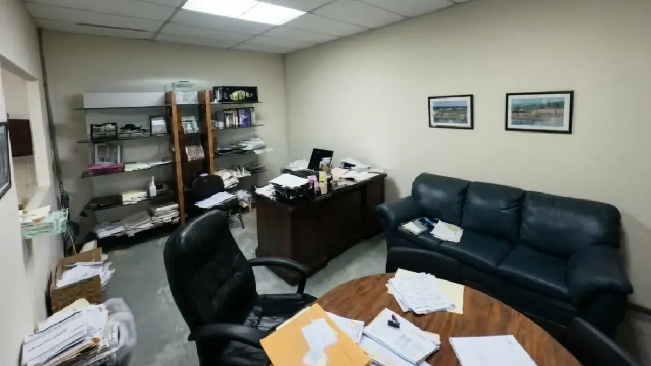 Área administrativa — galera industrial La Locería, Curundú