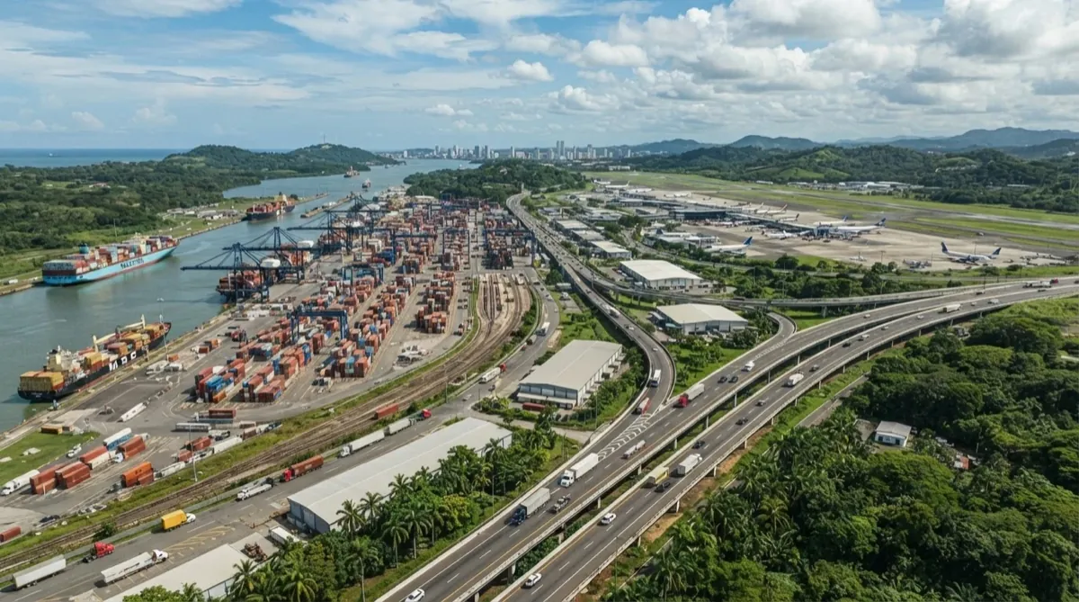 International logistics in Panama