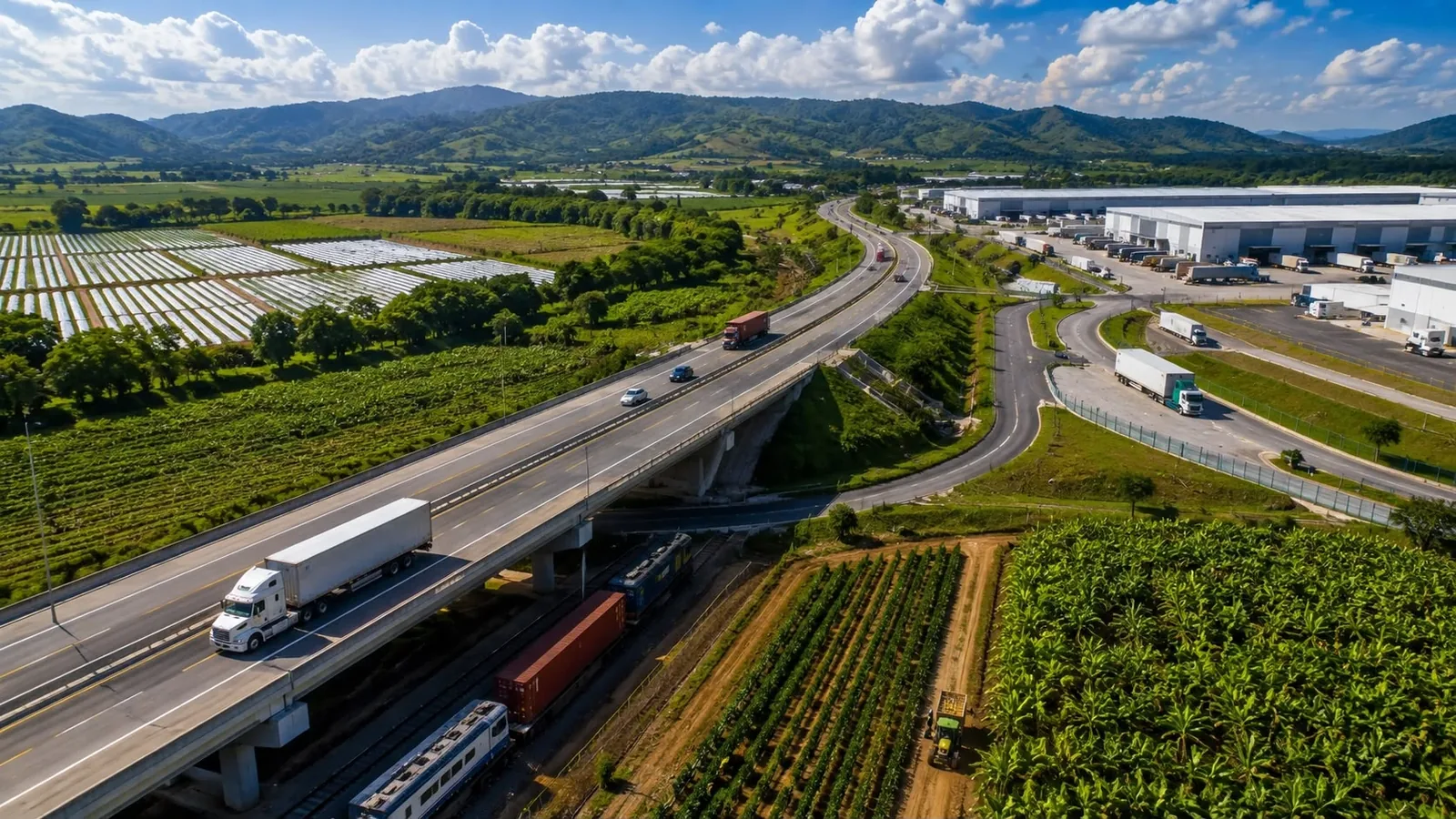 Infrastructure and connectivity for agricultural projects in Panama