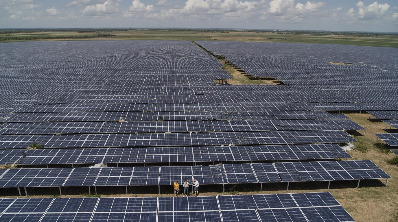 76 ha Parque Solar 82 MWp — Chiriquí